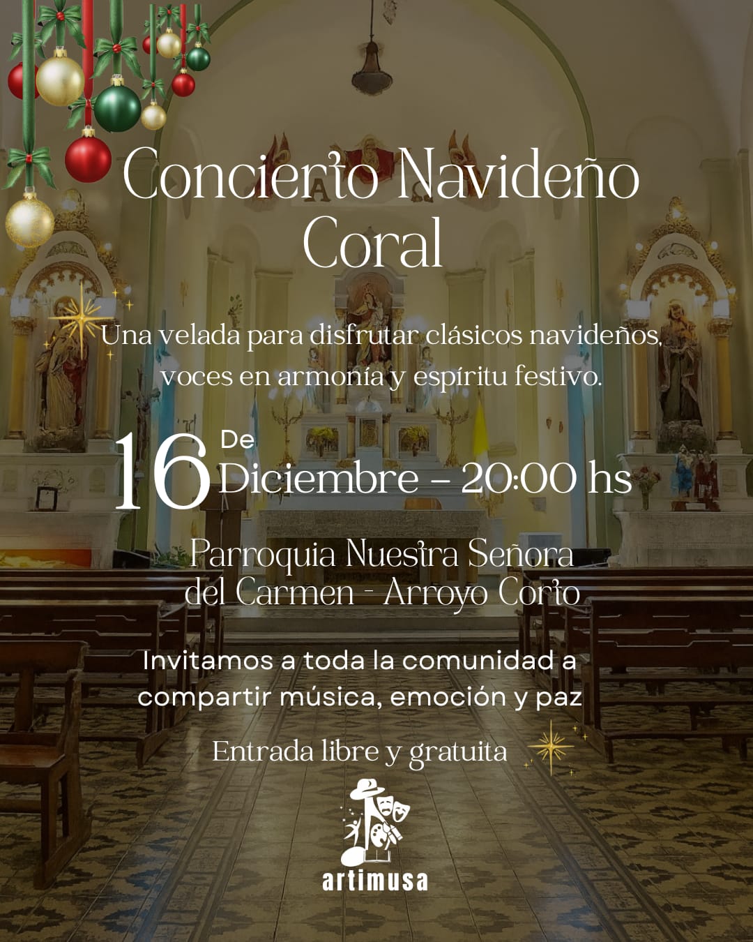 CONCIERTO NAVIDEÑO EN ARROYO CORTO