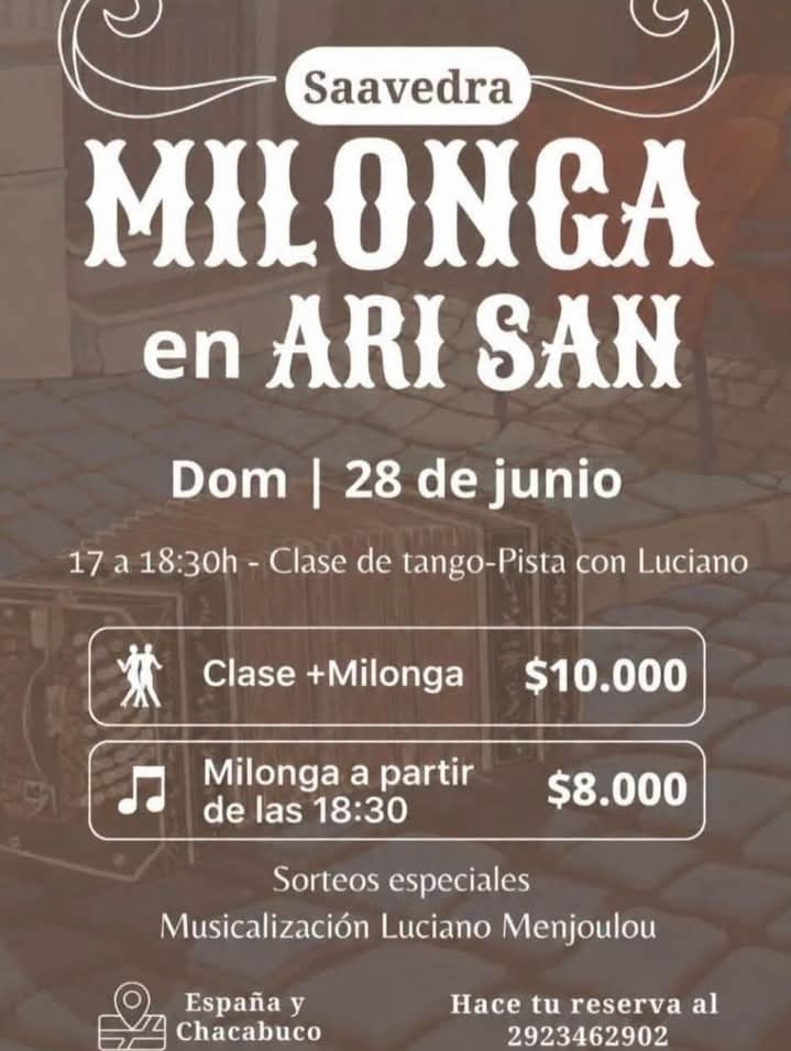 MILONGA EN ARI SAN